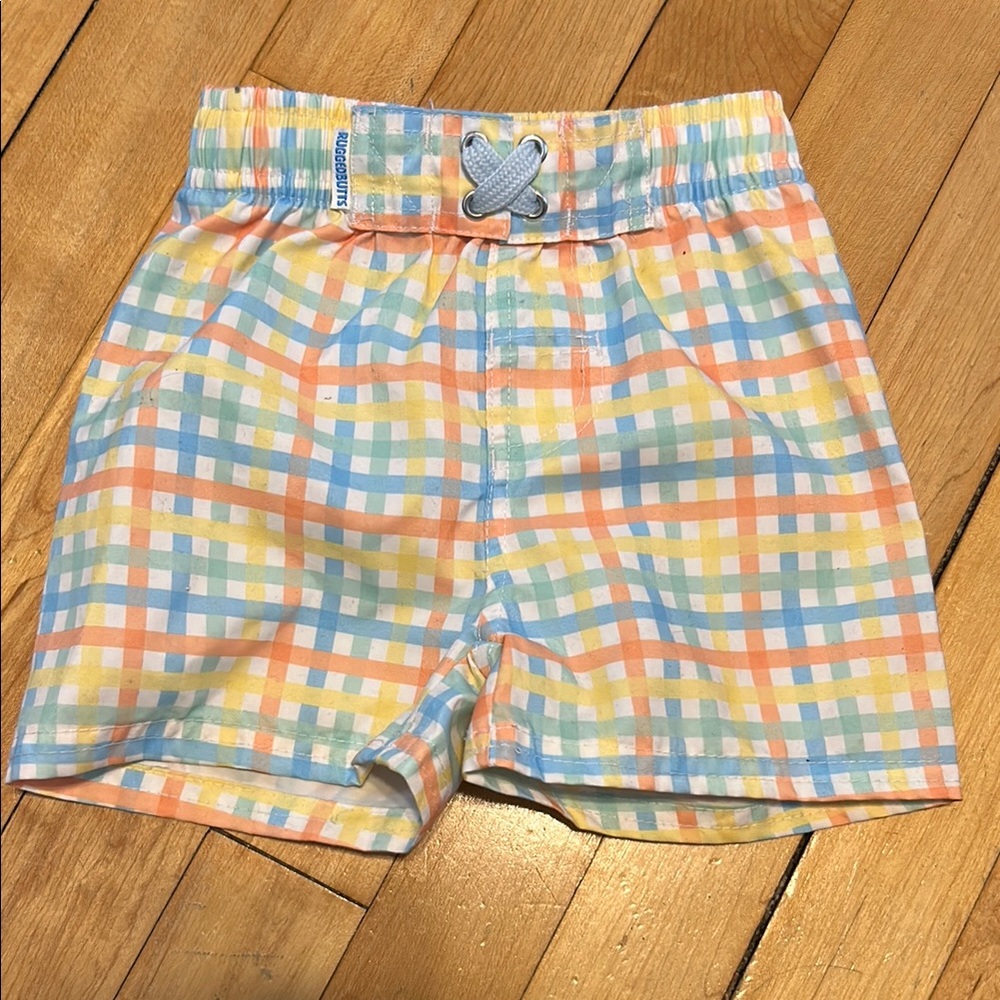 Boys RuggedButts 12-18 month swim shorts